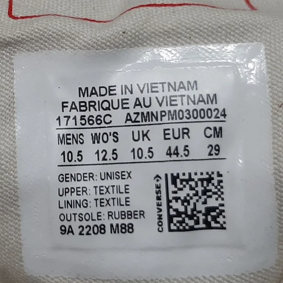 Converse Chuck Taylor All-Star 70 Hi University Blue 171566C size 10.5 - Picture 9 of 9